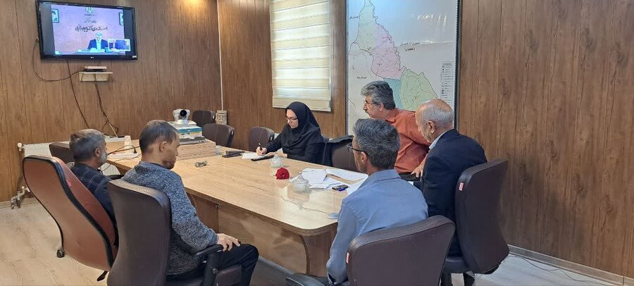 ملاقات مردمی ویدیو کنفرانسی استاندار آذربایجان غربی و مدیر کل بهزیستی با مددجویان تحت پوشش شهرستان پلدشت