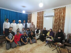 دیدار رئیس و ناشنوایان بهزیستی شهرستان کهگیلویه با امام جمعه دهدشت
