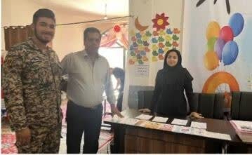 دماوند| برپایی میزخدمت جهادی اداره بهزیستی شهرستان