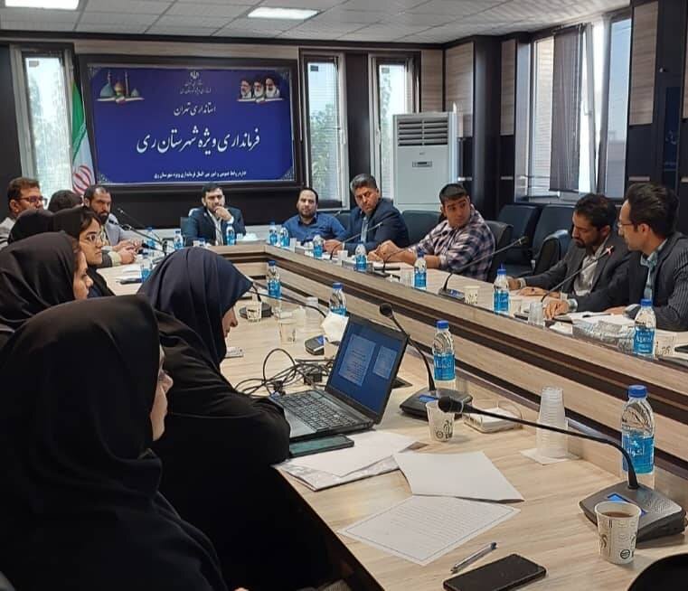 شهرری| برگزاری جلسه توانبخشی مبتنی برجامعه