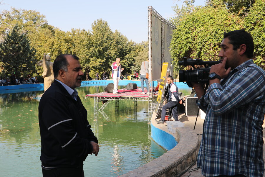 پیاده روی خانوتدگی بمناسبت هفته سالمند