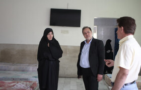 بازدید سرزده مدیرکل بهزیستی البرز از مرکز نگهداری از بیماران اعصاب و روان مهر هشتگرد