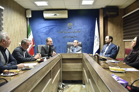 نشست مدیرکل بهزیستی با معاون درمان دانشگاه علوم پزشکی استان کرمانشاه