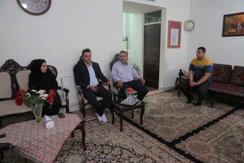 تجلیل بهزیستی سنندج از جودوکار ناشنوا