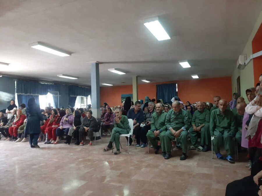 شهرقدس| مراسم نشاط برای سالمندان شهرستان