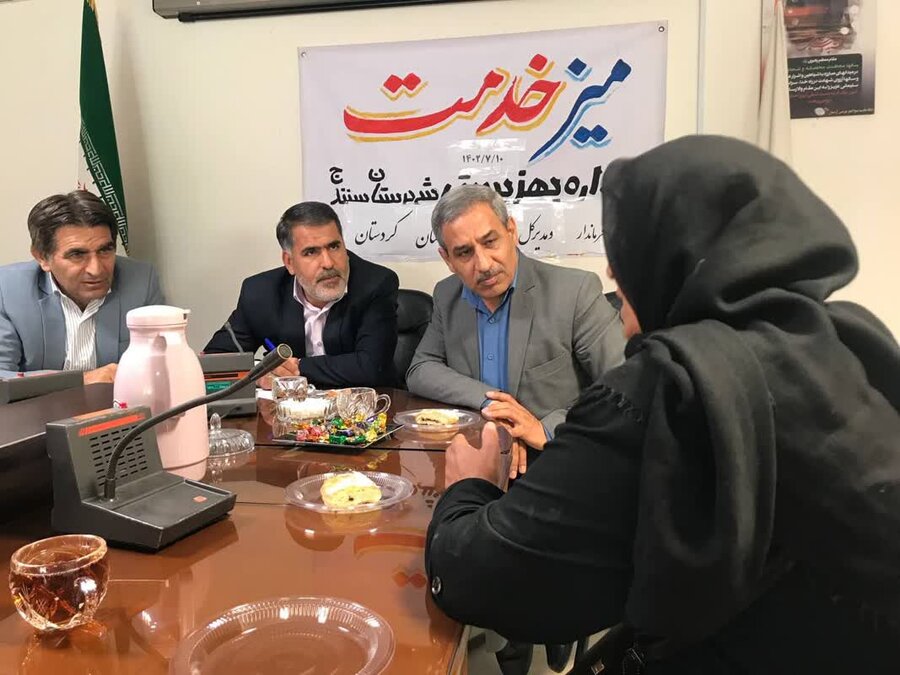 گزارش تصویری:
ملاقات مردمی فرماندار و مدیر کل بهزیستی استان کردستان