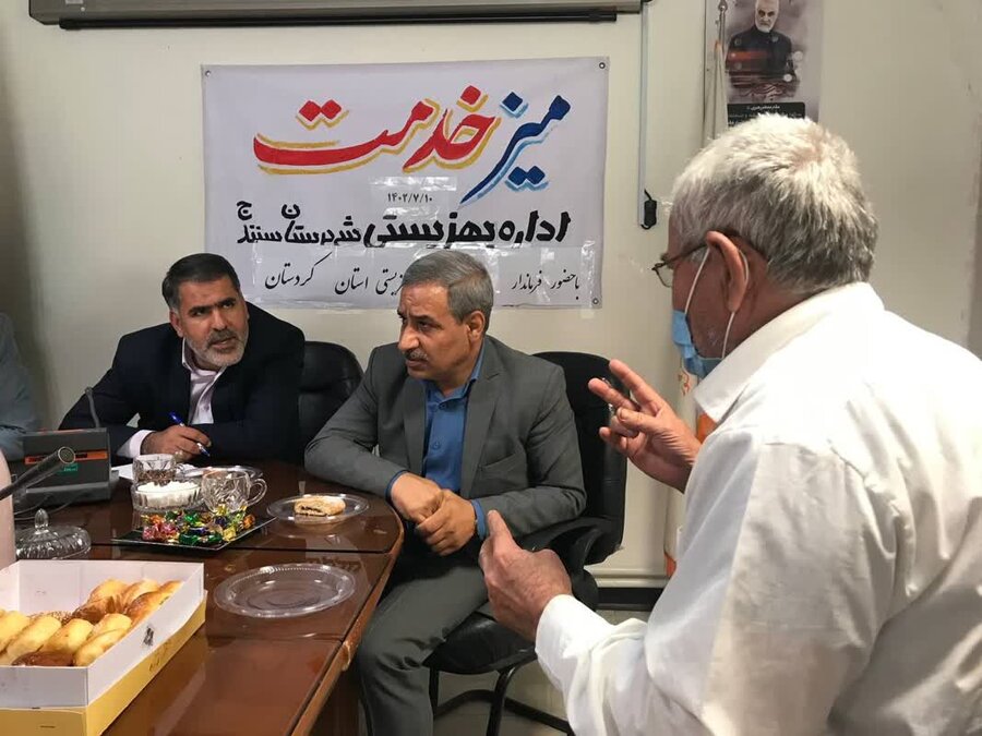 گزارش تصویری:
ملاقات مردمی فرماندار و مدیر کل بهزیستی استان کردستان