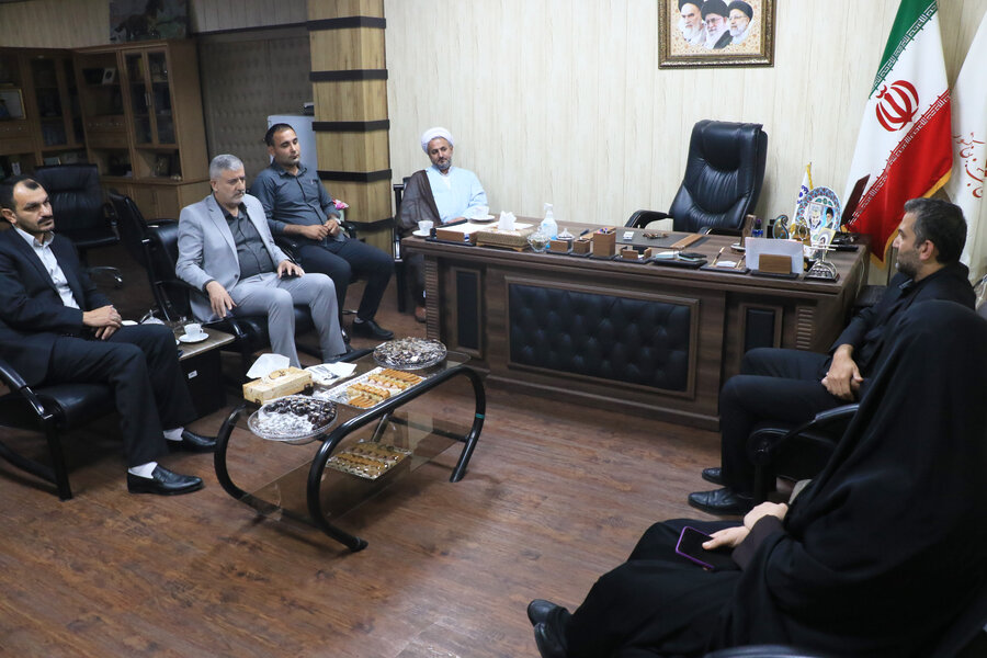 دیدار نماینده مردم لاهیجان و سیاهکل در مجلس شورای اسلامی با مدیرکل بهزیستی گیلان