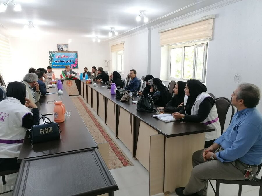برگزاری جلسه هماهنگی همایش استانی پیشگیری از آسیب های اجتماعی در پیرانشهر