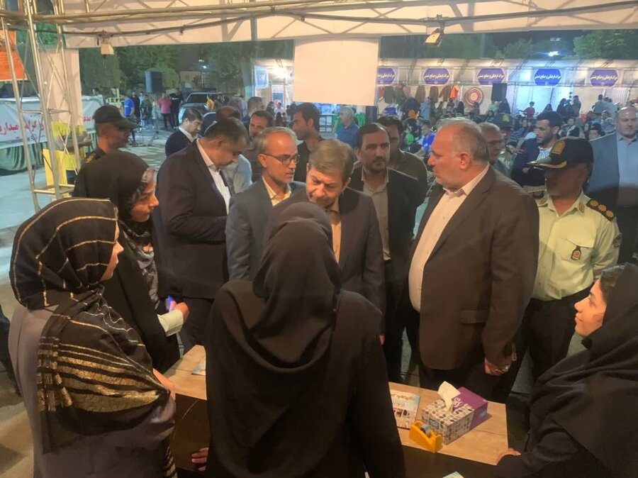 پاکدشت | حضور مدیر کل دفتر امور اجتماعی استانداری تهران و معاون عمرانی وزیر کشور در برنامه های هفته فرهنگی