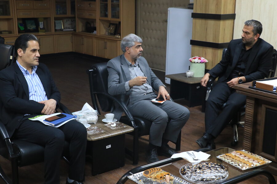 دیدار نماینده مردم فومن و شفت در مجلس شورای اسلامی با مدیرکل بهزیستی گیلان