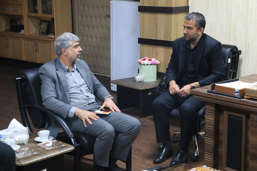 دیدار نماینده مردم فومن و شفت در مجلس شورای اسلامی با مدیرکل بهزیستی گیلان