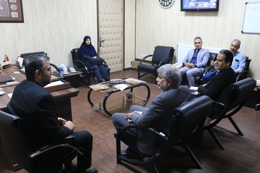 دیدار نماینده مردم فومن و شفت در مجلس شورای اسلامی با مدیرکل بهزیستی گیلان