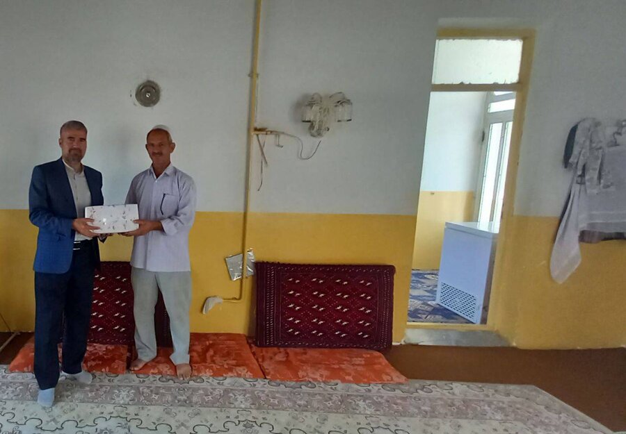 دیدار و تجلیل از جانباز محترم بمناسبت هفته وحدت