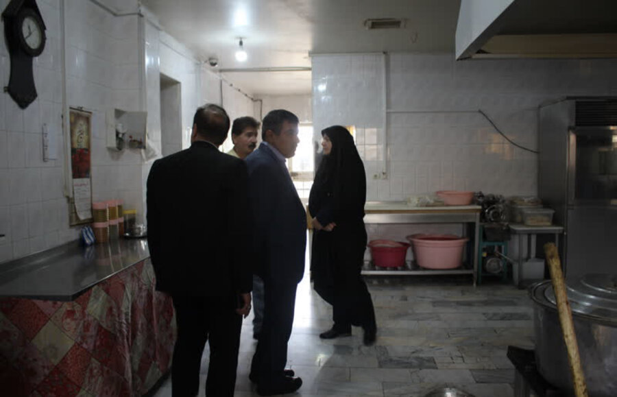 بازدید سرزده مدیرکل بهزیستی البرز از مرکز نگهداری از بیماران اعصاب و روان مهر هشتگرد