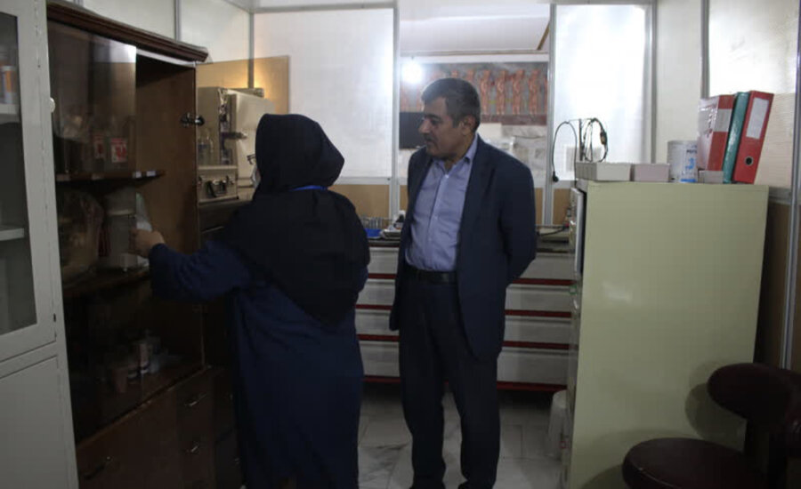 بازدید سرزده مدیرکل بهزیستی البرز از مرکز نگهداری از بیماران اعصاب و روان مهر هشتگرد