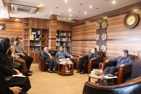 نشست مدیرکل بهزیستی گیلان با رئیس سازمان مدیریت و برنامه ریزی استان گیلان