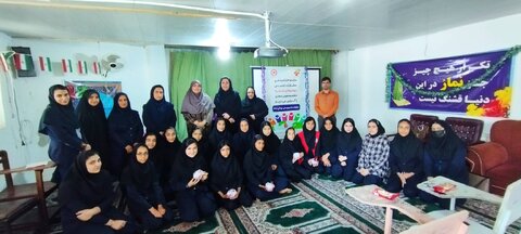 آمل| برگزاری مراسم اختتامیه طرح مانا در دبیرستان دخترانه حاج قنبری شهرستان آمل