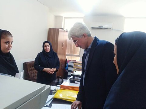بازدید سرزده مدیر کل و رئیس بازرسی بهزیستی فارس از مجتمع شهید دستغیب
