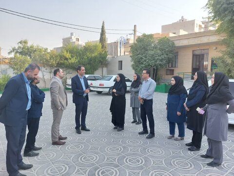 دیدار سرپرست بهزیستی استان بوشهر با کارکنان بهزیستی شهرستان جم