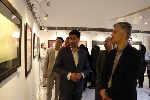 گزارش تصویری | مهدیشهر افتتاح نمایشگاه آثار هنرمند دارای معلولیت