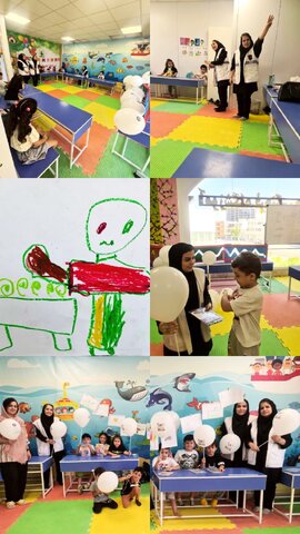برگزاری ایستگاه نقاشی با محوریت کودک کار