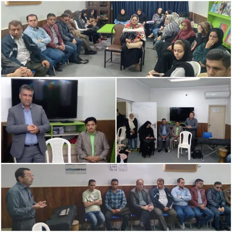 دیدار معاون توانبخشی بهزیستی گلستان از انجمن نابینایان " هم اندیش نور " گرگان انجام شد