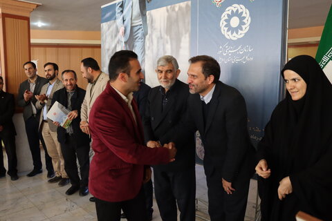 گزارش تصویری| برگزاری مراسم نکوداشت روز جهانی ایمنی عصای سفید در اردبیل