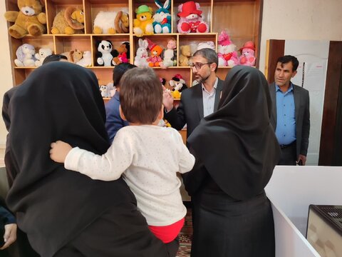 بازدید مدیرکل دفتر امور کودکان و نوجوانان سازمان بهزیستی کشور از مرکز شیرخوارگاه گلهای یاسوج
