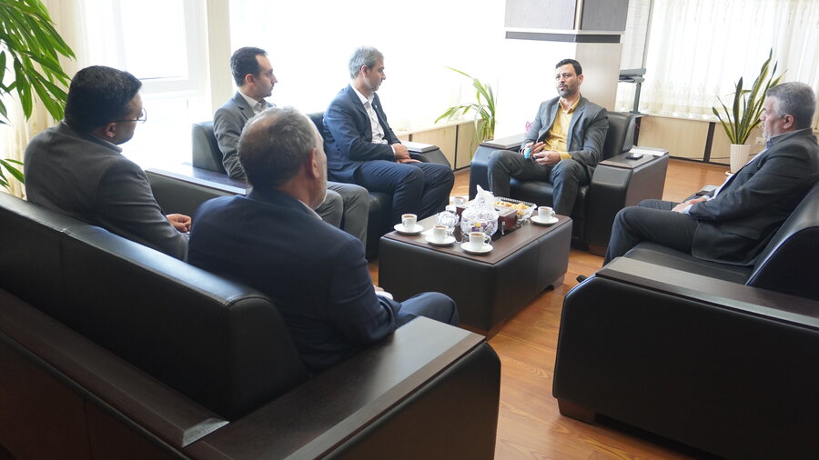 دیدار سرپرست بهزیستی گلستان با مدیرعامل محترم بانک قرض الحسنه مهر ایران