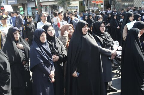 گزارش تصویری| حضور کارکنان بهزیستی استان البرز در راهپیمایی حمایت از مردم بی پناه و مظلوم فلسطین