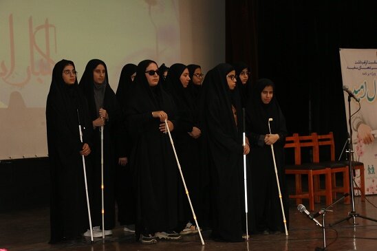 برگزاری مراسم روز جهانی نابینایان (عصای سفید)