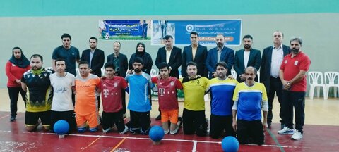    آمل| برگزاری مسابقه گلبال کم بینایان و نابینایان در شهرستان آمل