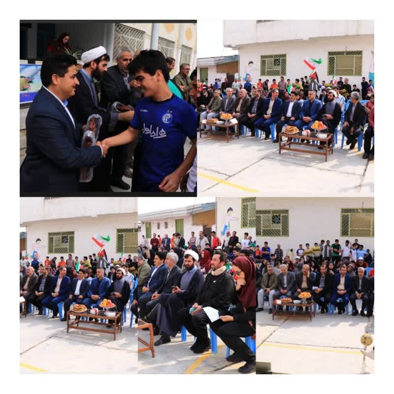 برگزاری جشن پاراالمپیک در مدرسه استثنایی ارشاد گرگان