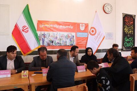 گزارش تصویری| برگزاری نشست صمیمی محلات کم برخوردار شهرستان نمین