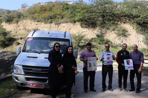 آمل| برگزاری کمپین کارزار رسانه ای پیشگیری از اعتیاد در منطقه لاریجان آمل