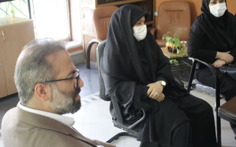 رئیس سازمان مدیریت استان البرز از مرکز ماده ۱۶ شهرستان کرج (ویژه آقایان) در ماهدشت بازدید کرد