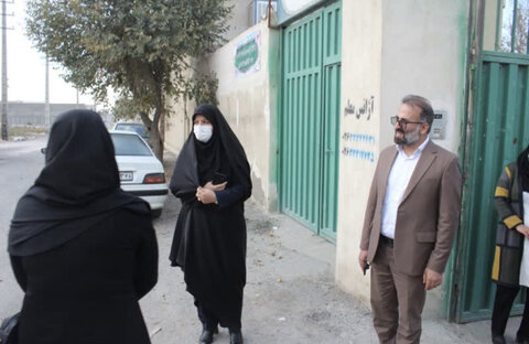 رئیس سازمان مدیریت استان البرز از مرکز ماده ۱۶ بانوان در شهرستان چهارباغ بازدید کرد