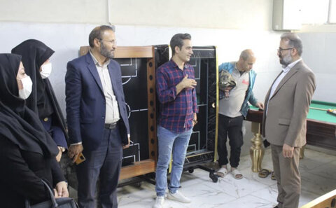 رئیس سازمان مدیریت استان البرز از کارگاههای اشتغال زایی مرکز ماده ۱۶ شهرستان چهارباغ بازدید کرد