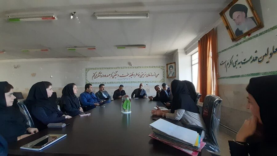 برگزاری جلسه مشورتی اداره بهزیستی شهرستان پاوه