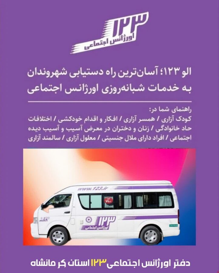 اورژانس اجتماعی ۱۲۳ 