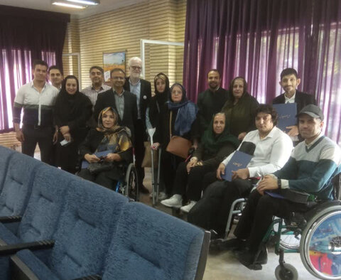 همایش گرامیداشت روز جهانی کاردرمانی در بهزیستی کرج برگزار شد