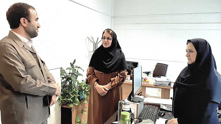 بازدید مدیرکل بازدید مدیرکل