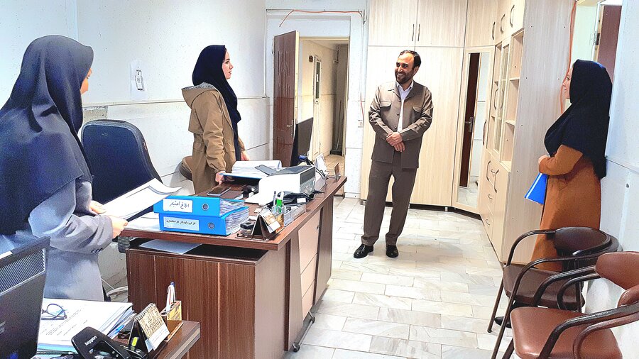بازدید مدیرکل بازدید مدیرکل