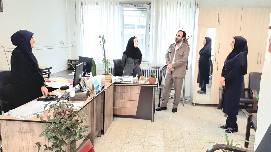 بازدید مدیرکل بازدید مدیرکل