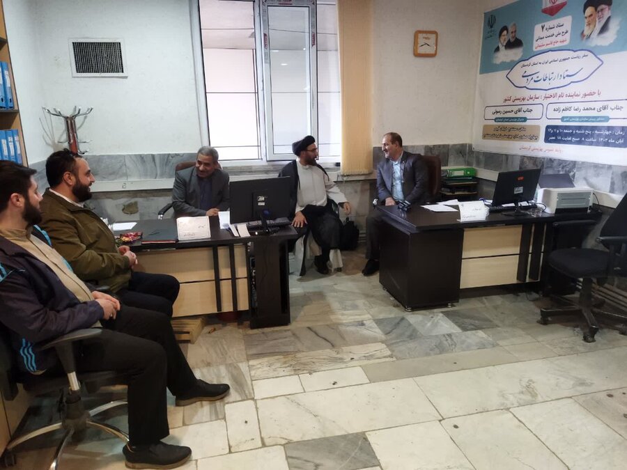 گزارش تصویری| روز دوم برنامه میز ارتباطات مردمی سفر ریاست جمهوری دربهزیستی کردستان