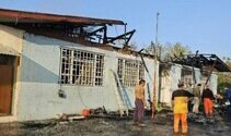 آتش سوزی در یکی از کمپ های ترک اعتیاد لنگرود و برجای ماندن چندین کشته و مصدوم
