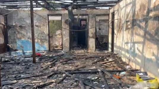 اعزام تیم ویژه بهزیستی کشور جهت بررسی آتش سوزی در کمپ ترک اعتیاد لنگرود