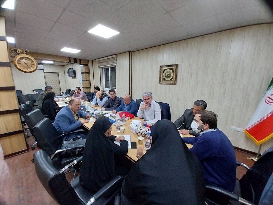 جلسه بررسی حادثه کمپ ترک اعتیاد در بهزیستی گیلان برگزار شد