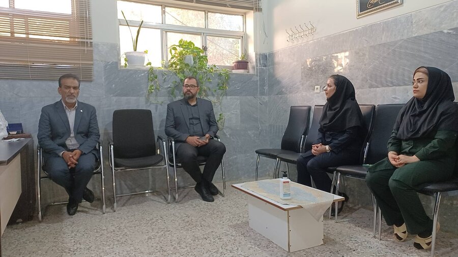 بازدید مدیرکل بهزیستی کرمان از مرکز نگهداری معلولان ذهنی یاس فاطمه النبی جیرفت
